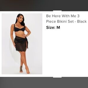 Be here with me 2 piece bikini set